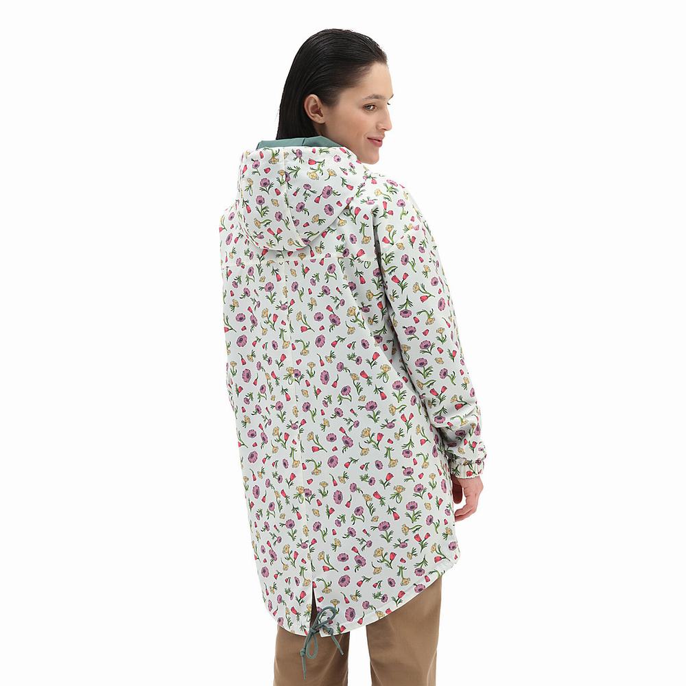 Vans Mercy Reversible Parka Bundy Damske Zelene | NV3810764
