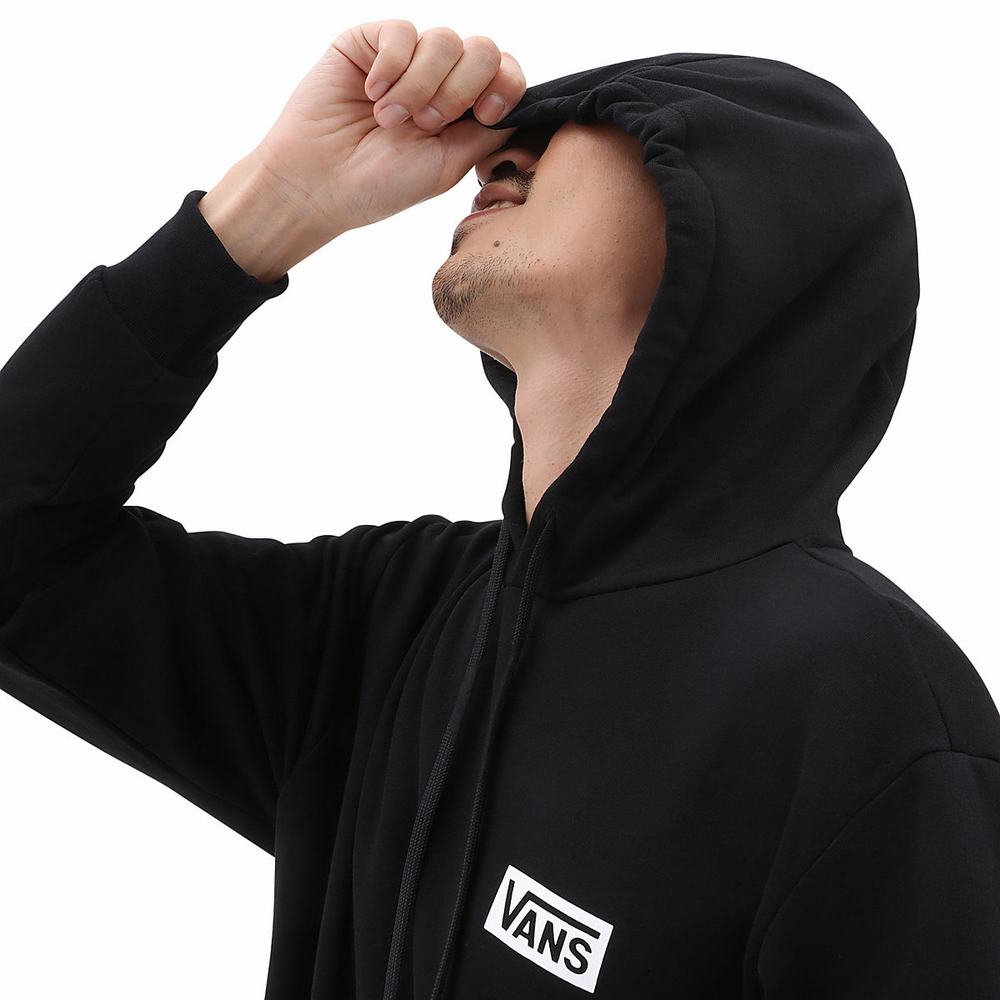 Vans Relaxed Fit Mikiny S Kapucňou Panske Čierne | DK9376841