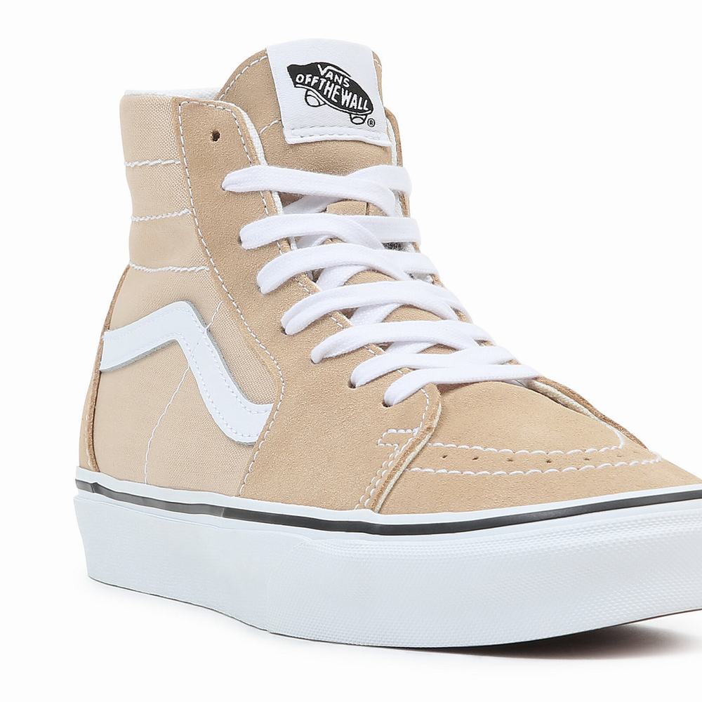 Vans Sk8-Hi Tapered Vysoke Tenisky Damske Biele/Béžové | BH2513976