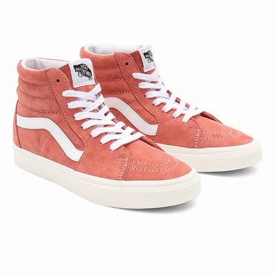 Vans Pig Suede Sk8-Hi Vysoke Tenisky Damske Ruzove | FX8752961